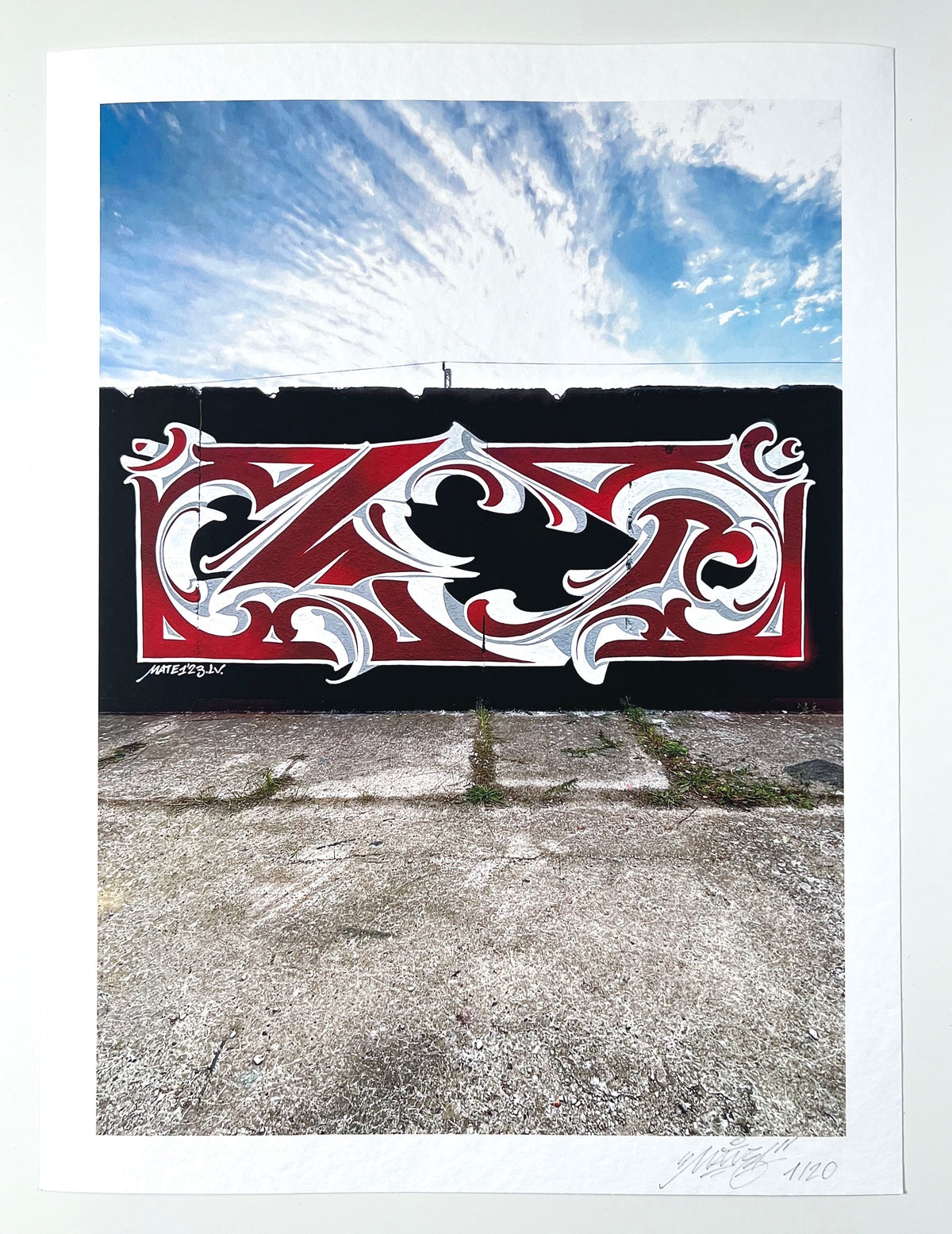 Famous Print Red